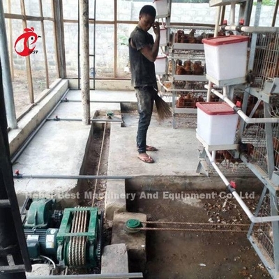 স্বয়ংক্রিয় সার স্ক্র্যাপার এবং বেল্ট টাইপ চিকেন ফার্ম স্যান্ডির জন্য ডিজাইন করা হয়েছে