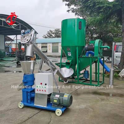 CE অনুমোদিত ফিড প্রসেসিং সিস্টেম 11kw, গ্রীন ফিড মিল মেশিন আইরিস