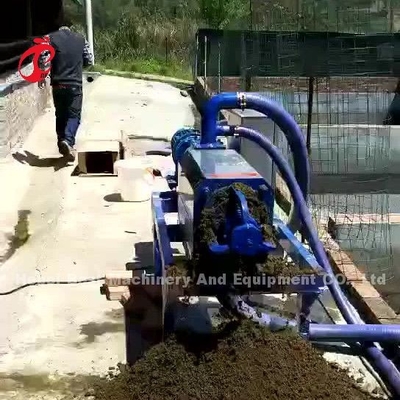 220V চিকেন সার প্রসেসিং সিস্টেম, পোল্ট্রি সার ডিওয়াটারিং মেশিন স্টার